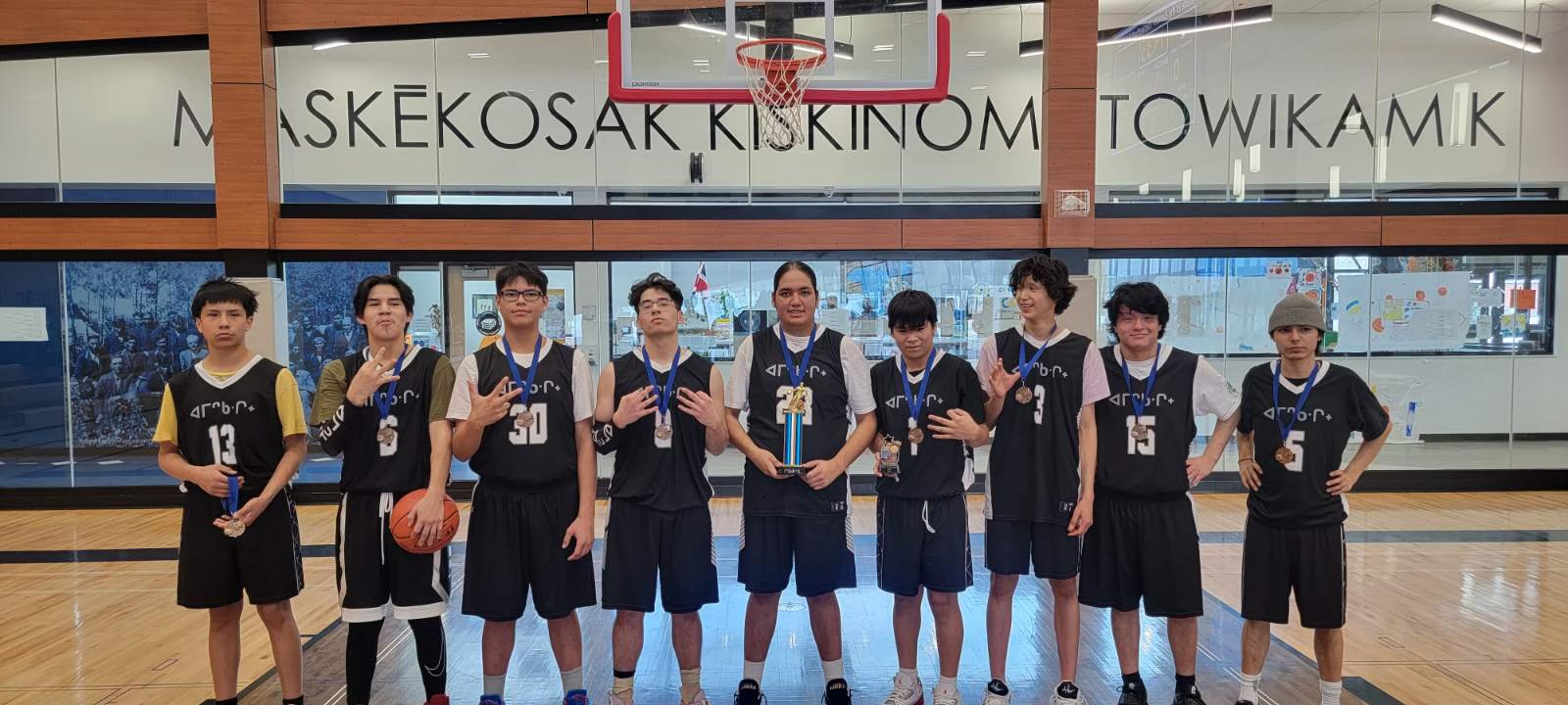 Senior High Basketball Team finished 3rd in the Battle of the Bands